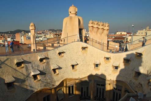 Dach La Pedrera (Casa Mila)