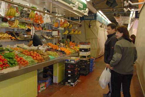 Barcelona o świcie - Mercat De St. Antoni